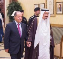  آرام برس : عاجل...ورد الآن...للتآمر على سورية...البرزاني يلتقي ملك آل صهيوسعود في الرياض...ورئيس استخباراته